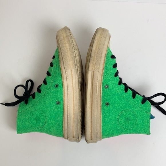 Converse x JW Anderson Chuck 70 Hi Felt Women’s Sz 6 Streetwear Unique Punk Y2K - Picture 15 of 16